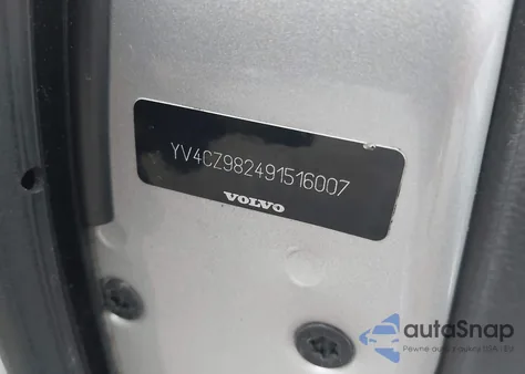 2009 Volvo Xc90 3.2 z USA, uszkodzony, nr VIN YV4CZ982491516007